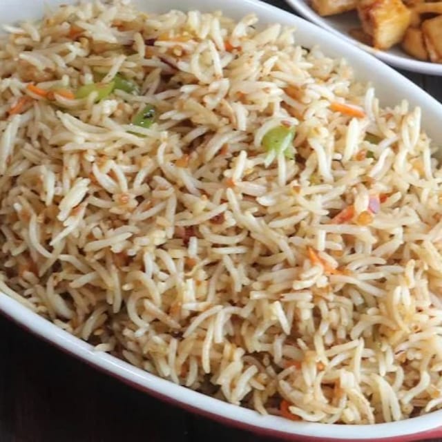 Burnt Garlic Rice.