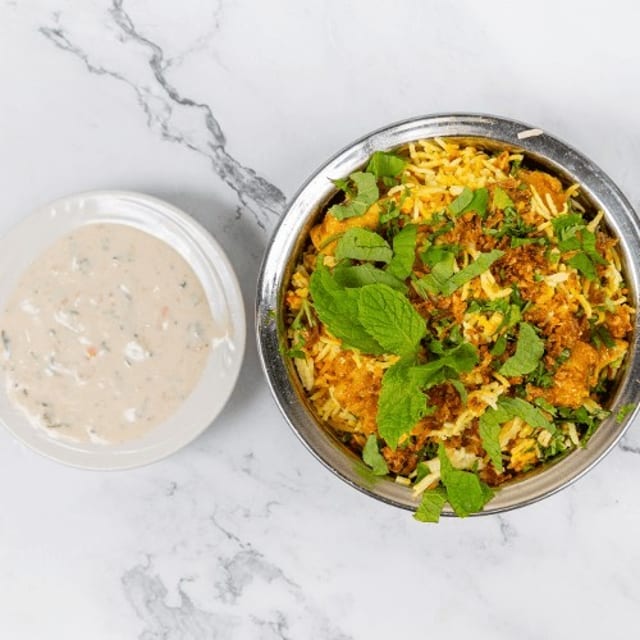 Goat Biryani.