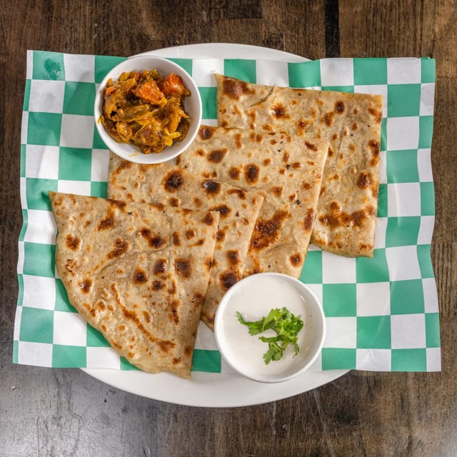 Aloo Paratha.