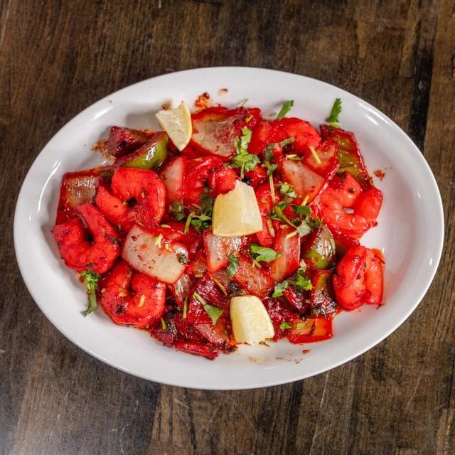 Tandoori Shrimp.