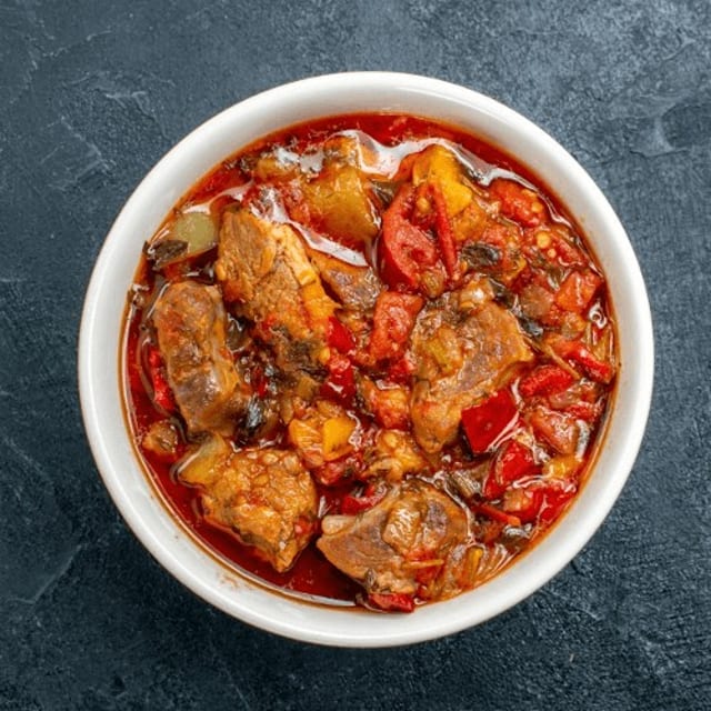 Goat Tikka Masala.