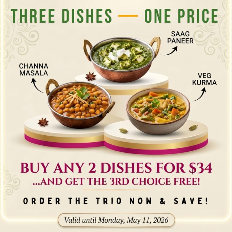 BUY 2 GET 1 FREE — THE TRIO